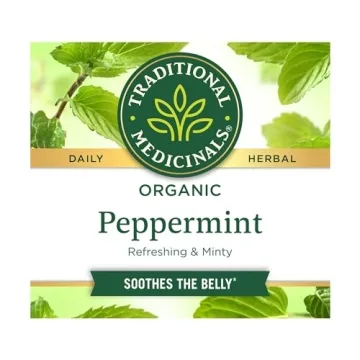 Organic Peppermint Tea for Soothing Digestive Relief