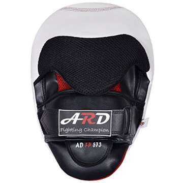 ARD Gel Punch Mitts - Top Quality Cowhide Leather Training Gear