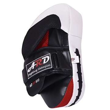 ARD Gel Punch Mitts - Top Quality Cowhide Leather Training Gear