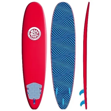 Bloo Tide 8ft Surfboard: Fun and Durable Soft Top