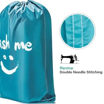 HOMEST XL Wash Me Travel Laundry Bag - Durable & Spacious
