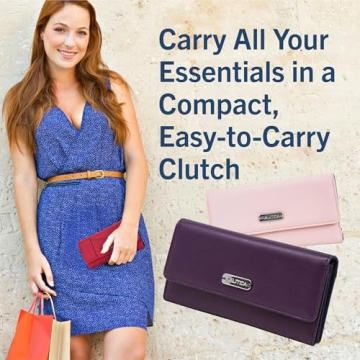 Nautica Money Manager Slim Wallet with RFID Protection