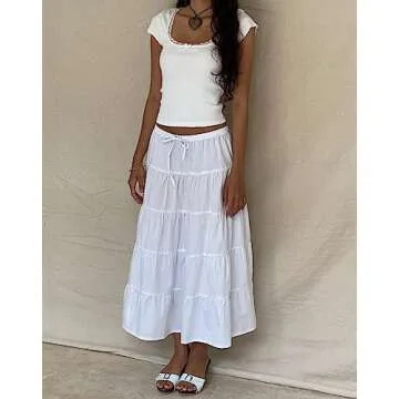 Chic Fairy Grunge Y2K Lace Patchwork Top for Women