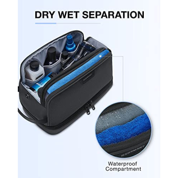 BAGSMART Travel Toiletry Bag - Stylish & Functional Makeup Organizer