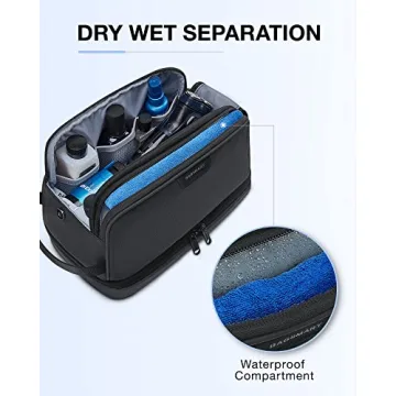 BAGSMART Travel Toiletry Bag - Stylish & Functional Makeup Organizer