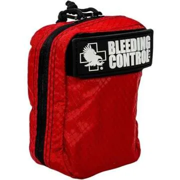 North American Rescue Public Access Individual Bleeding Control Kit (Basic) NAR Compact Blood Control Bag with C-A-T Tourniquet, ETD, Gauze, Survival Blanket (80-0452)
