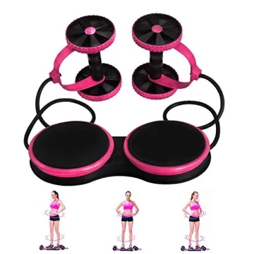 Buy Multi Function Double AB Roller Wheel for Home Gym