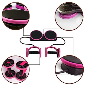 Buy Multi Function Double AB Roller Wheel for Home Gym