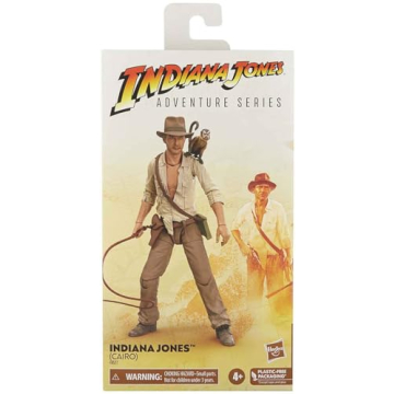 Indiana Jones Adventure Series: Indiana Jones (Cairo) Action Figure, 6-Inch Collectible