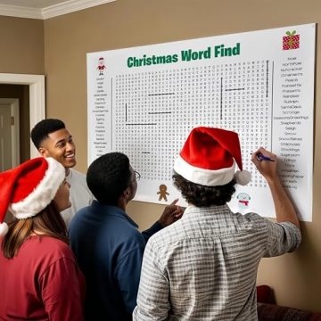 Jumbo Thanksgiving Word Search Poster for Family Fun