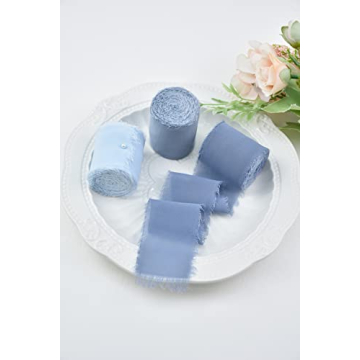 Elegant Handmade Chiffon Ribbon for Weddings and Crafts