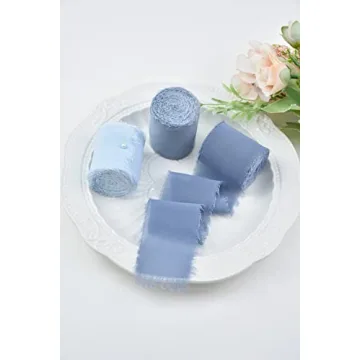 Elegant Handmade Chiffon Ribbon for Weddings and Crafts