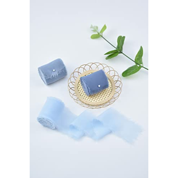 Elegant Handmade Chiffon Ribbon for Weddings and Crafts