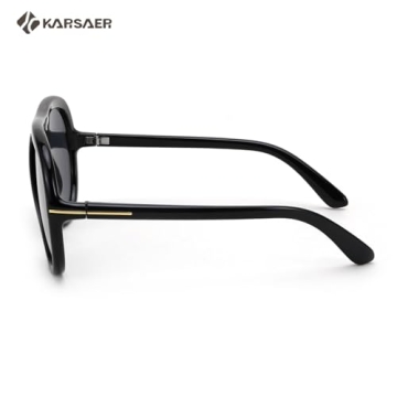 Karsaer Oversized Vintage Aviator Sunglasses for All Ages