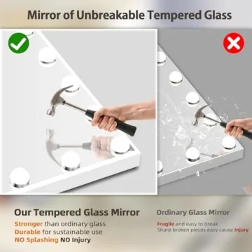 FENCHILIN Vanity Mirror with Lights for Everyday Glam