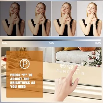 FENCHILIN Vanity Mirror with Lights for Everyday Glam