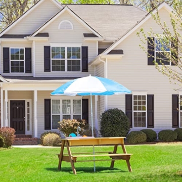 Mederra Kids 3-in-1 Picnic Table: Outdoor Play Set
