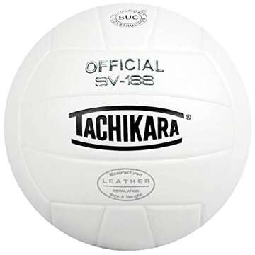 Tachikara® SV-18S Indoor Volleyball - Quality Game Ball at an Affordable Price