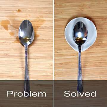 MAVOJI Coffee Spoon Rest - Cute and Functional Ceramic Holder