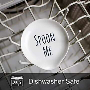 MAVOJI Coffee Spoon Rest - Cute and Functional Ceramic Holder