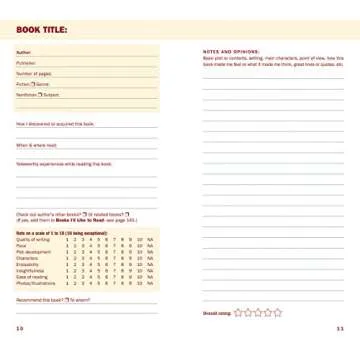 The Book Lover's Journal (Reading Journal, Book Journal, Organizer)