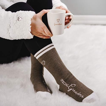 Grandma Coffee Mug - Heart Tag Stoneware Cup