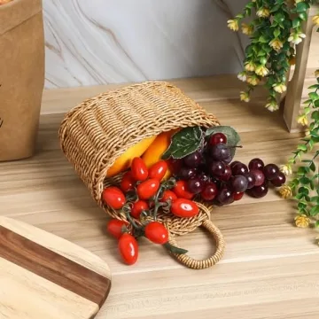 Charming Hanging Fruit Basket for Stylish Organization