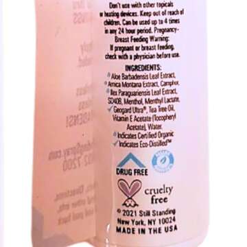 Still Standing Cooling Menthol Foot Spray for High Heel Pain, Prevents Foot Discomfort and Swelling from Heels, Flats, Sneakers, Cruelty Free Alternative to Shoe Inserts, Original Travel Set