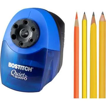 QuietSharp 6 Pencil Sharpener - Silent & Efficient