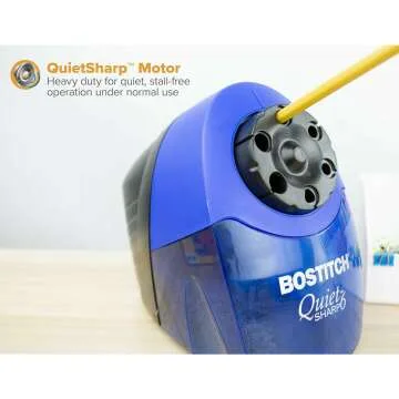 QuietSharp 6 Pencil Sharpener - Silent & Efficient