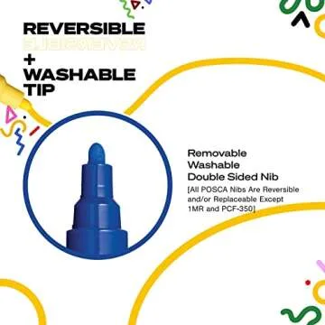 Versatile 15 Posca Paint Markers for Vibrant Art Creations