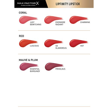 Max Factor X Lipfinity Lip Color - Lasting Color & Moisture