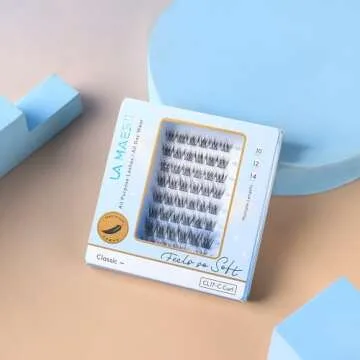 LA MAESII Eyelash Clusters for Natural Beauty