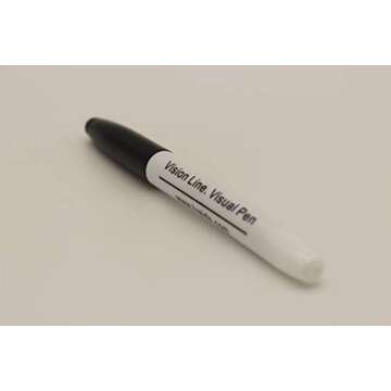 Hongdee 2020 Low Vision Pen for Seniors and Visually Impaired, 12 Count (Pack of 1), White, Black