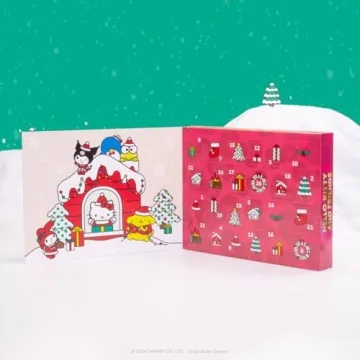 Hello Kitty Holiday Advent Calendar with 24 Toys