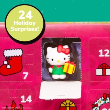 Hello Kitty Holiday Advent Calendar with 24 Toys
