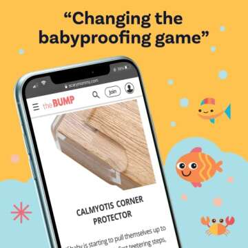 Corner Protector Guards - Furniture Edge Safety Bumpers - Baby Proof Bumper & Cushion to Cover Sharp Furniture & Table Edges - Clear and Transparent - (12 Pack)