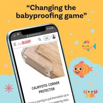 Corner Protector Guards - Furniture Edge Safety Bumpers - Baby Proof Bumper & Cushion to Cover Sharp Furniture & Table Edges - Clear and Transparent - (12 Pack)