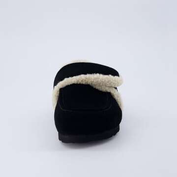 CUSHIONAIRE Women's Nero Genuine Suede clog with +Comfort, Wide Widths Available