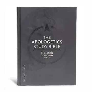 CSB Apologetics Study Bible in Gray Hardcover, Comprehensive Study Notes & Articles