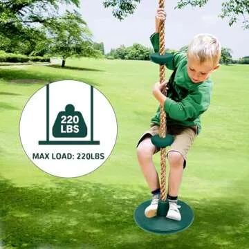 Climbing Rope Swing with Platforms - Fun for Kids