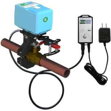 EcoNet Controls Bulldog Valve Robot - Z-Wave Water Valve for Smart Home Integration