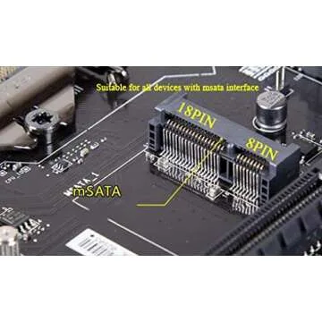 Dogfish SSD Msata 128GB High-Performance Internal Drive