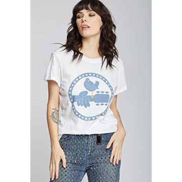 Woodstock 3 Days of Peace Fitted Graphic T-Shirt