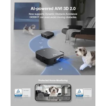 ECOVACS DEEBOT X2 Combo Robot Vacuum and Mop with Omni Station