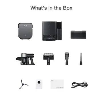 ECOVACS DEEBOT X2 Combo Robot Vacuum and Mop with Omni Station