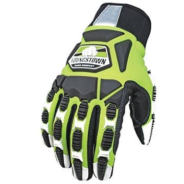 Youngstown Gloves Cut Resistant Titan XT Vibration & Impact Dampening Work Gloves - Kevlar Lined, Pu...