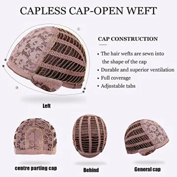 HAIRCUBE Red Long Layered Wigs Heat Resistant Synthetic Fibre