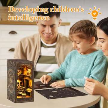 Building a Stargazing Book Nook - 3D Puzzle Decor