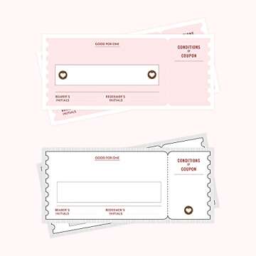 Love Coupons For Him, 20 Vouchers For Lovers, Gifts For Girlfriend Romantic, Love Notes For Her, Love Coupon For Her, Valentine, Couples, Husband, Wife, Boyfriend, Birthday Anniversary Date Idea Cards